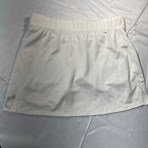 Under Armour Skort White Mini Skirt Pull On Tennis Golf Women’s Small